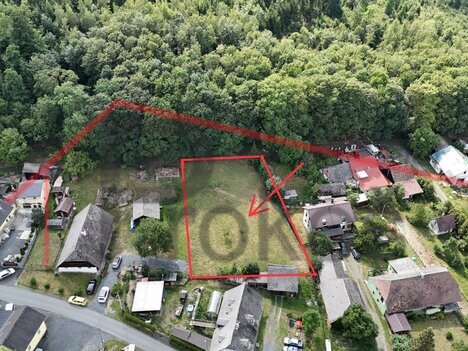 Slunný pozemek u lesa v Podzámčí u Kdyně – ideální místo pro váš odpočinek i malý rekreační domek (1 519 m²)
